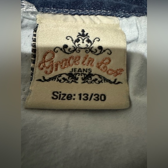 Grace Blue Ankle & Cropped Jeans - Picture 5 of 5